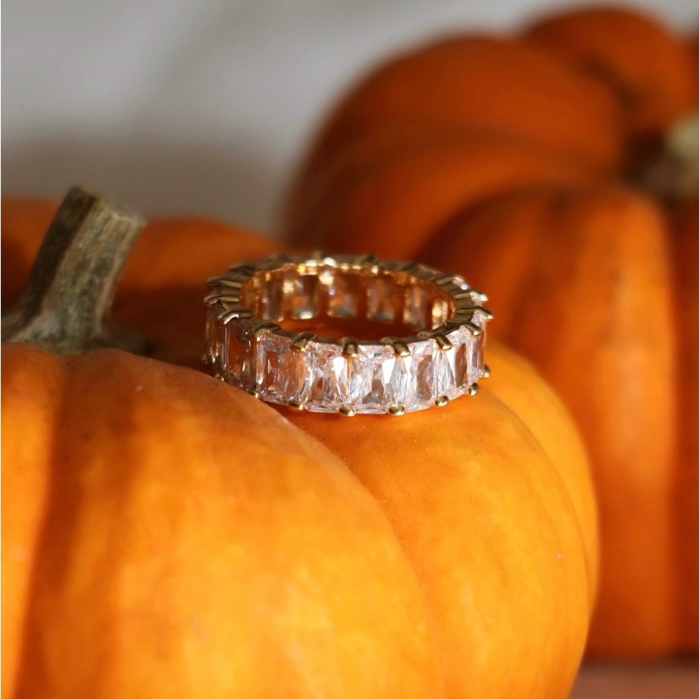 Gold Baguette Ring